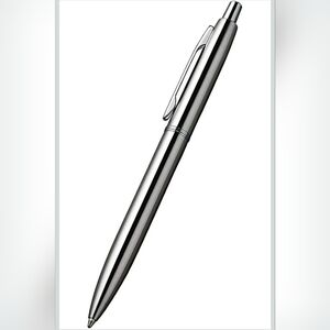 ChaoQ 3 Pcs Retractable Metal Ballpoint Pens, for Gift, Business, Office, 1.0mm